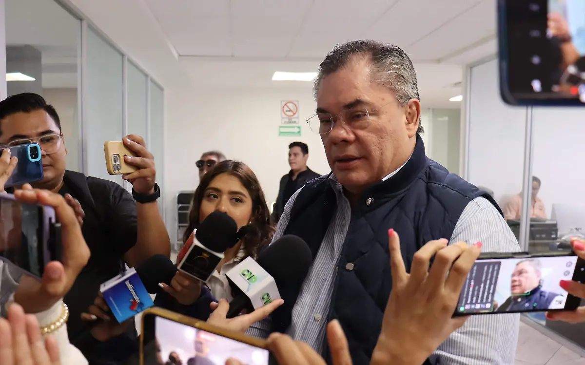 LUIS-F3EN El coordinador del grupo parlamentario de Morena en el Congreso del Estado, Rafael Reyes Reyes (1)